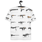 Luxury Bust Back Gun Collage Men's T-shirt