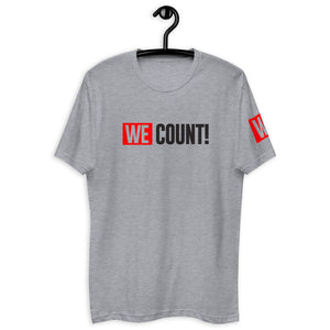 We Count Short Sleeve T-shirt (White)