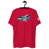 Eagles Blue BG Short Sleeve T-shirt (Dark Colors)