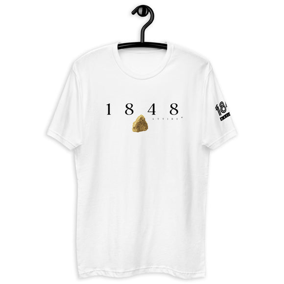 1848 Nugget Logo Short Sleeve T-shirt (White)