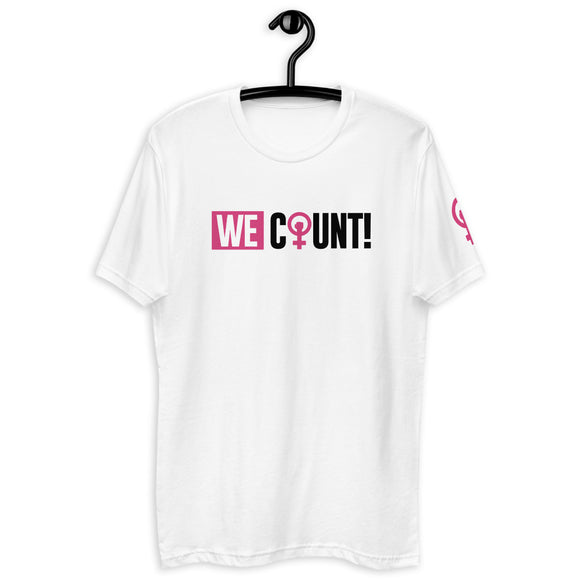 We Count Women's Pride Short Sleeve T-shirt (White)