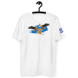 Eagles Blue BG Short Sleeve T-shirt (White)